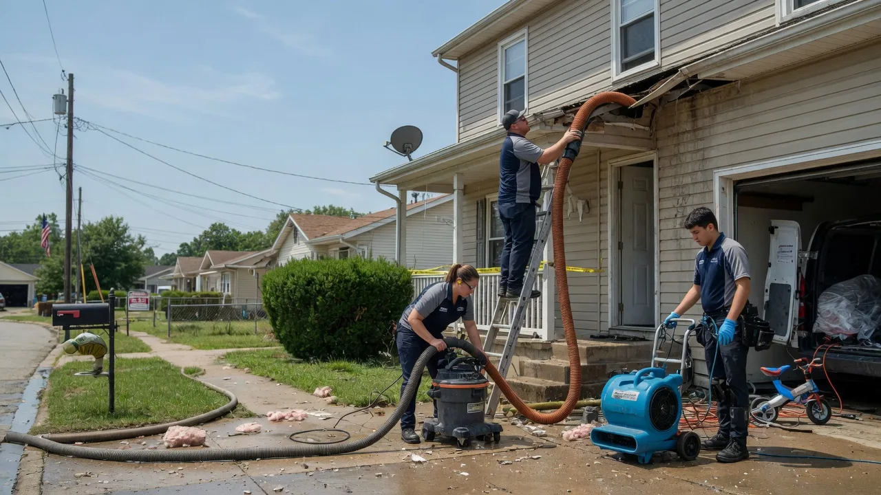 Water Damage Restoration in Lueders, TX near me